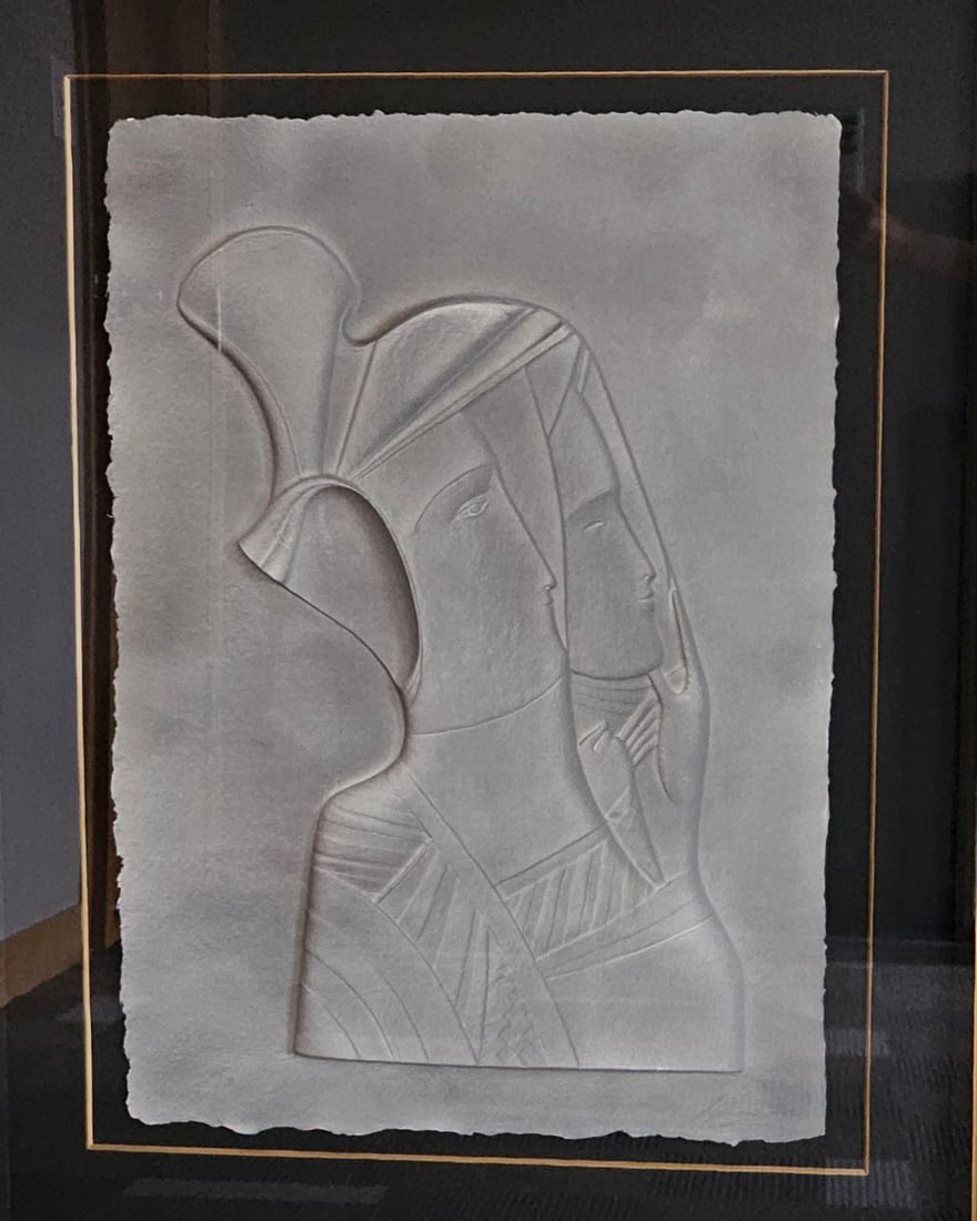 Mihail Chemiakin (Russian b. 1943) Framed Paper Art (1 of 5)