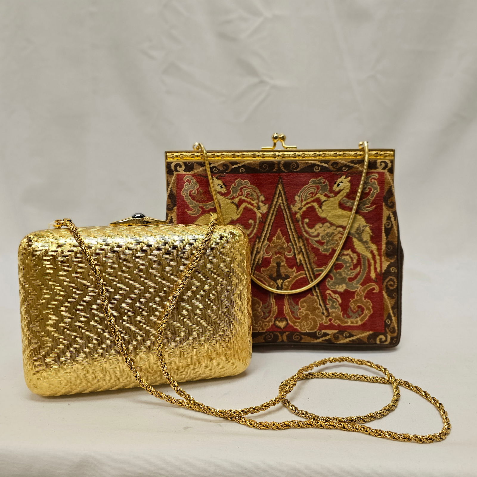 Two Purses Tapestry and Gold (1 of 14)