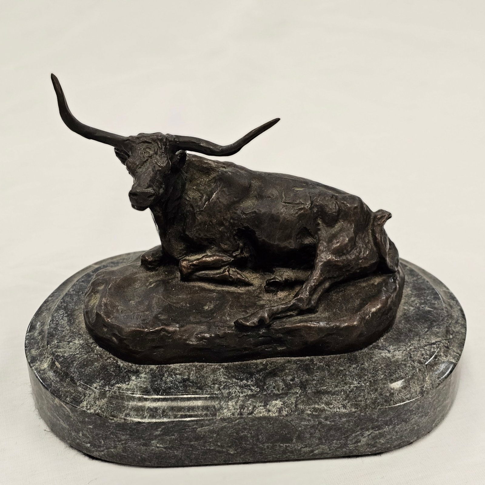 Bronze After Charles Marion Russell 'Texas Steer': Bronze After Charles Marion Russell 'Texas Steer'