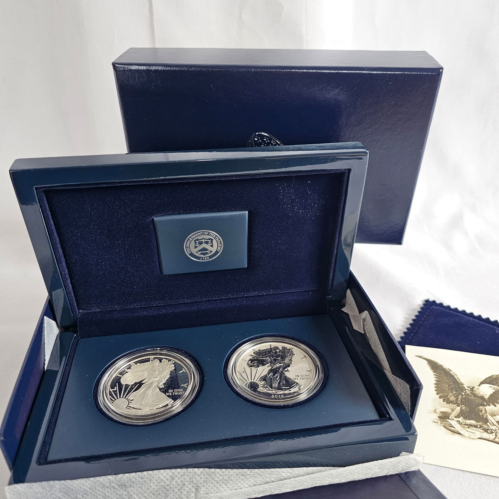 Amercian Eagle San Francisco Two-Coin Silver Proof Set (2012) (1 of 9)