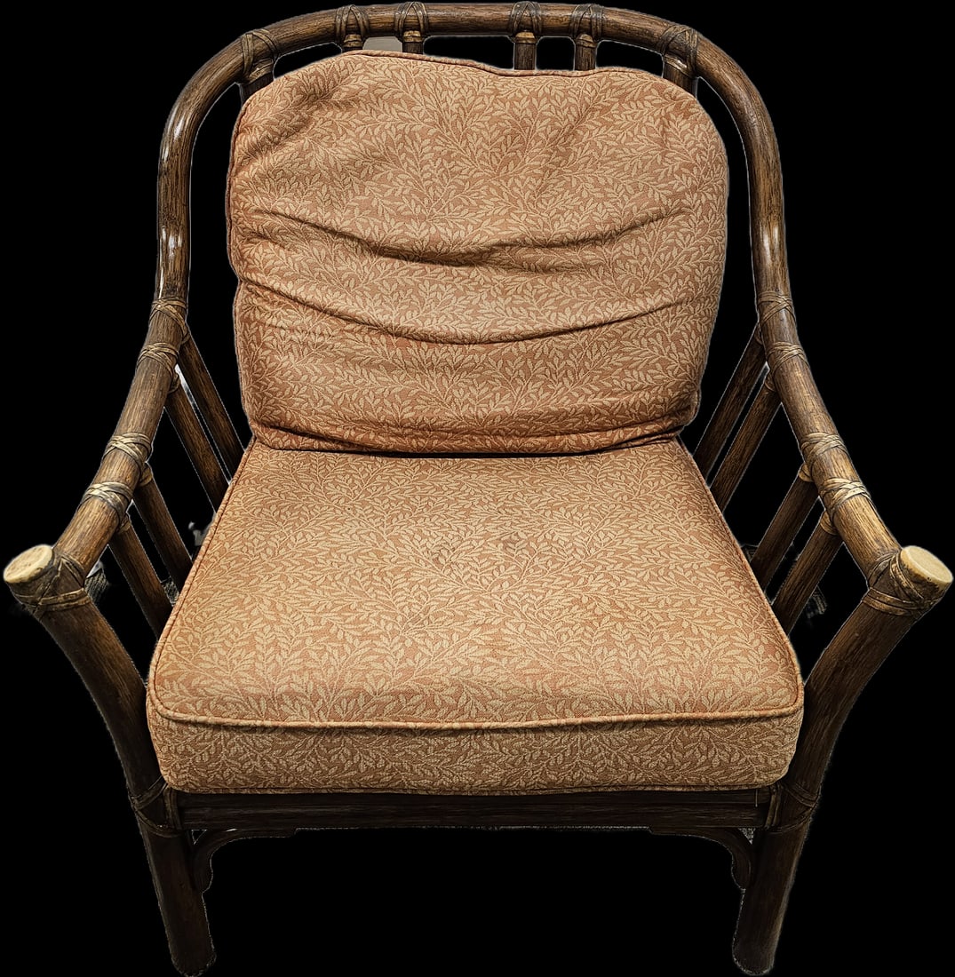 Pair of McGuire Bamboo Armchairs (1 of 2)