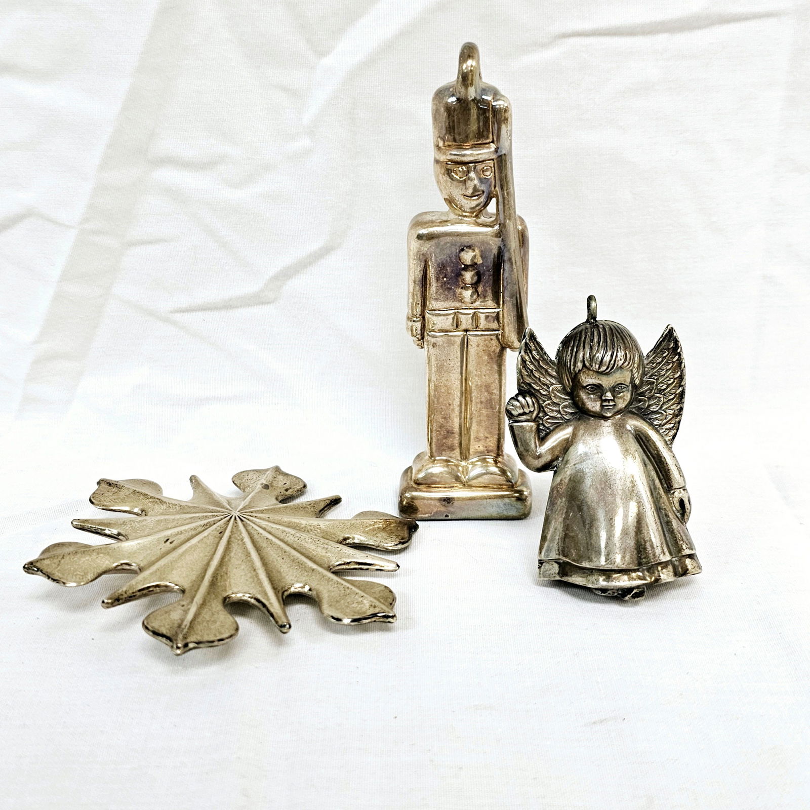 Group of 3 Sterling Silver Ornaments, 2 are Tiffany & Co. (1 of 6)