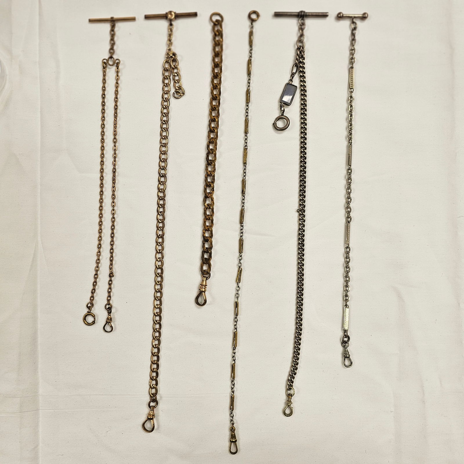 Collection of Six Watch Chains (1 of 9)
