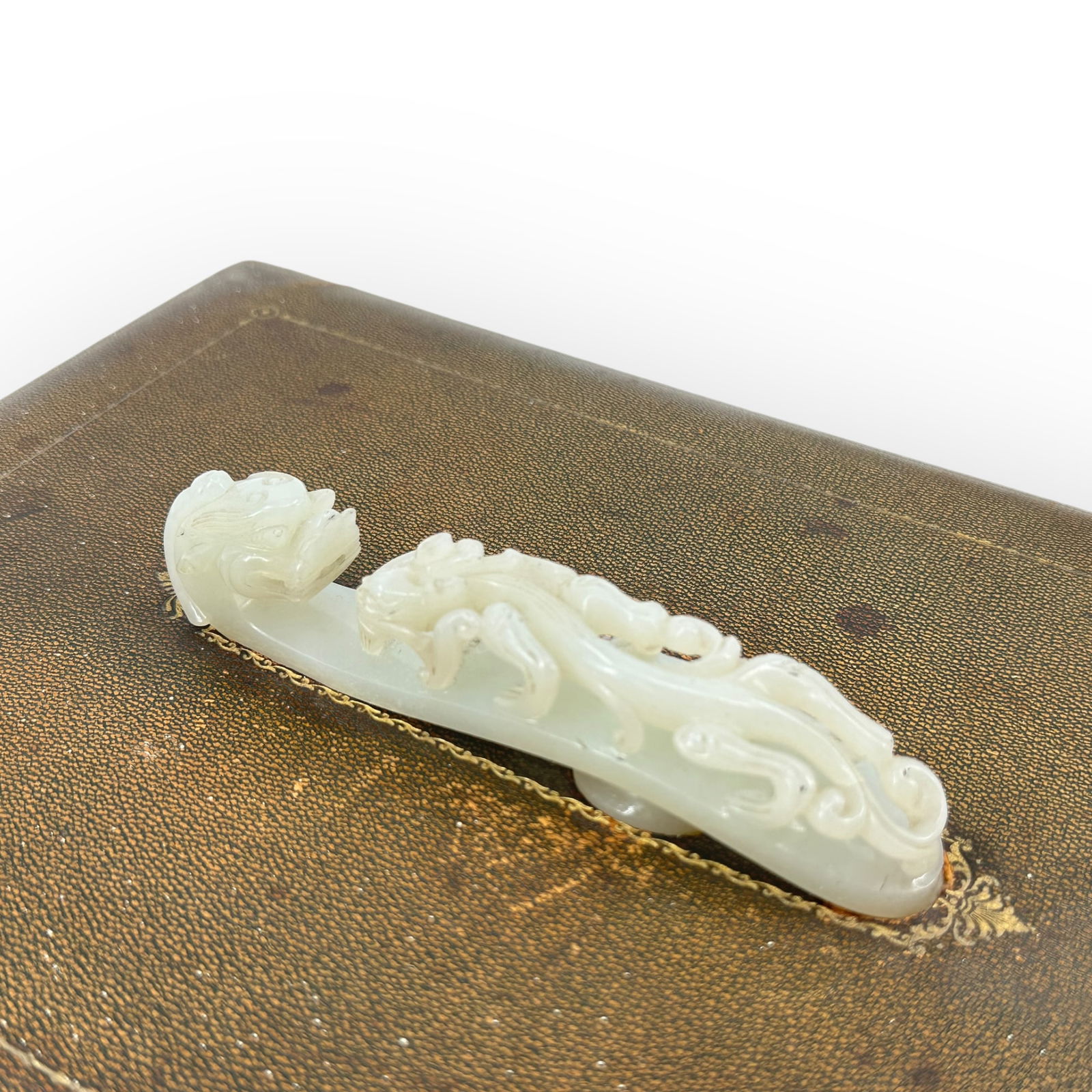 A Jade Belt Hook, China 18th/19th Century or Later (1 of 6)