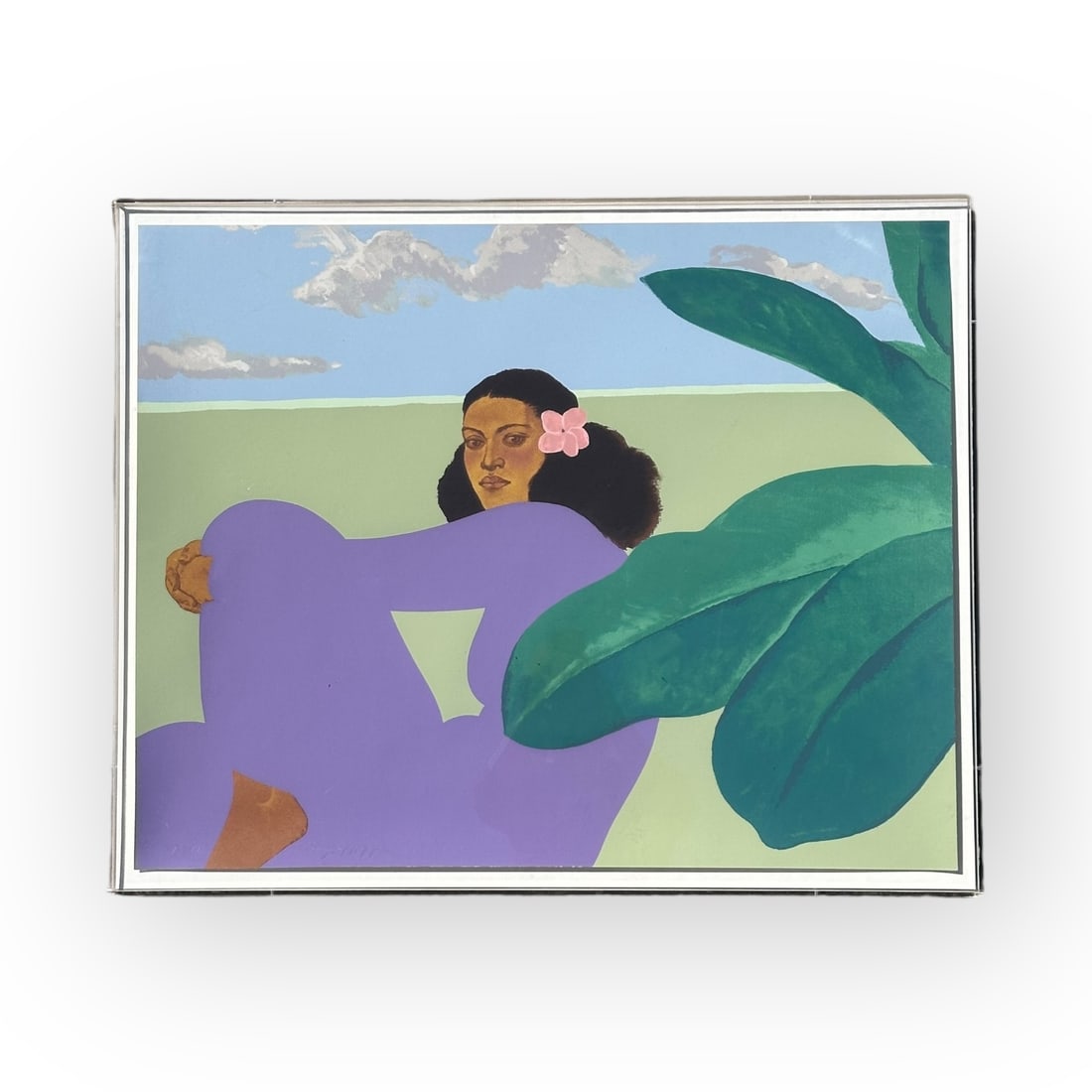 Peggy Hopper (Hawaii, 1936-) "Kailua Noon A" Lithograph (1 of 5)