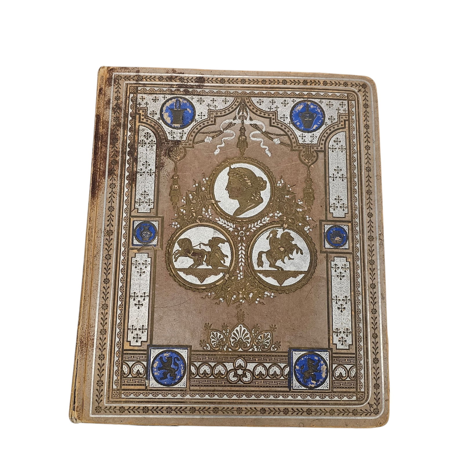 Antique Scrapbook Album of Ephemera (1 of 7)