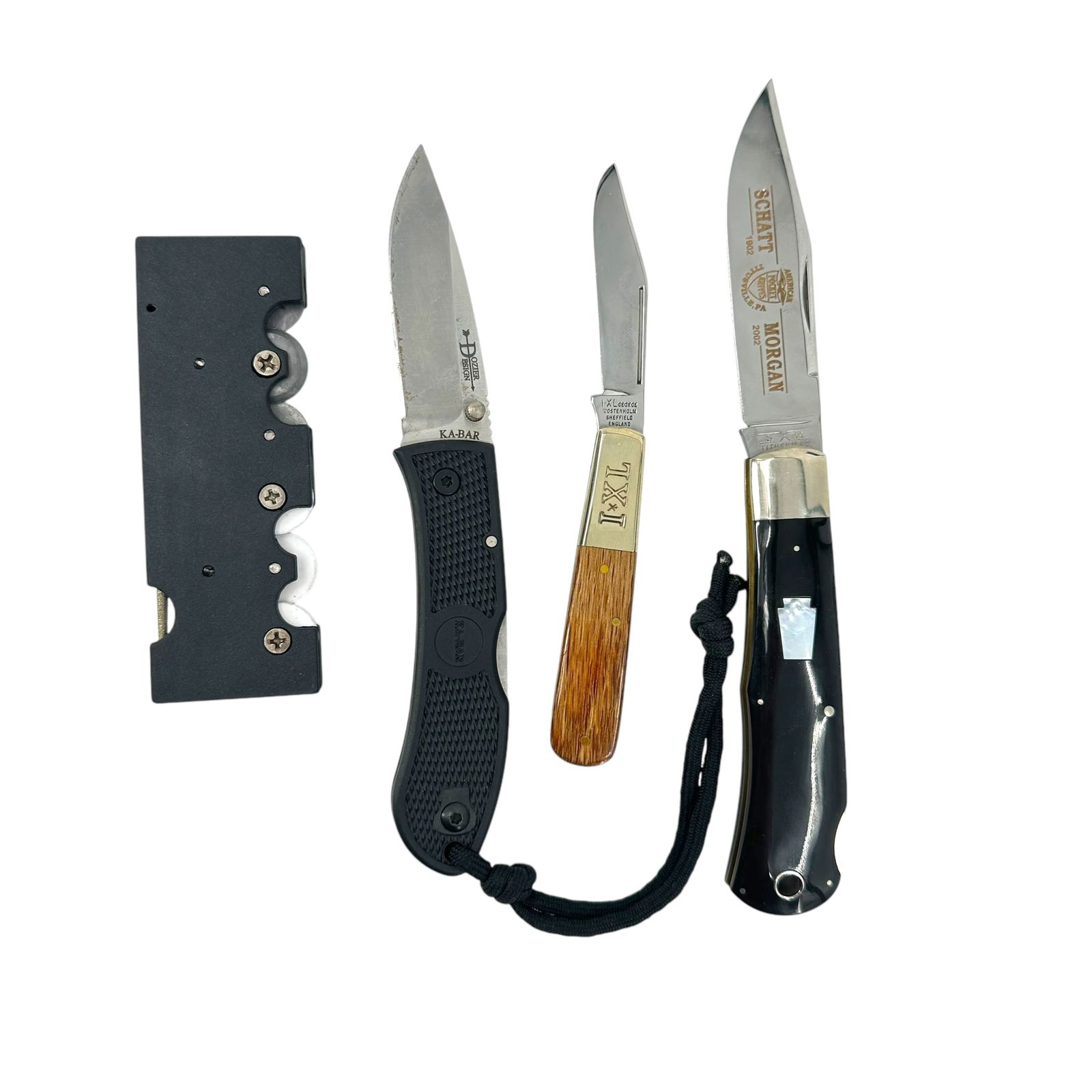 Group of 4 Pocketknives and Sharpener (1 of 3)