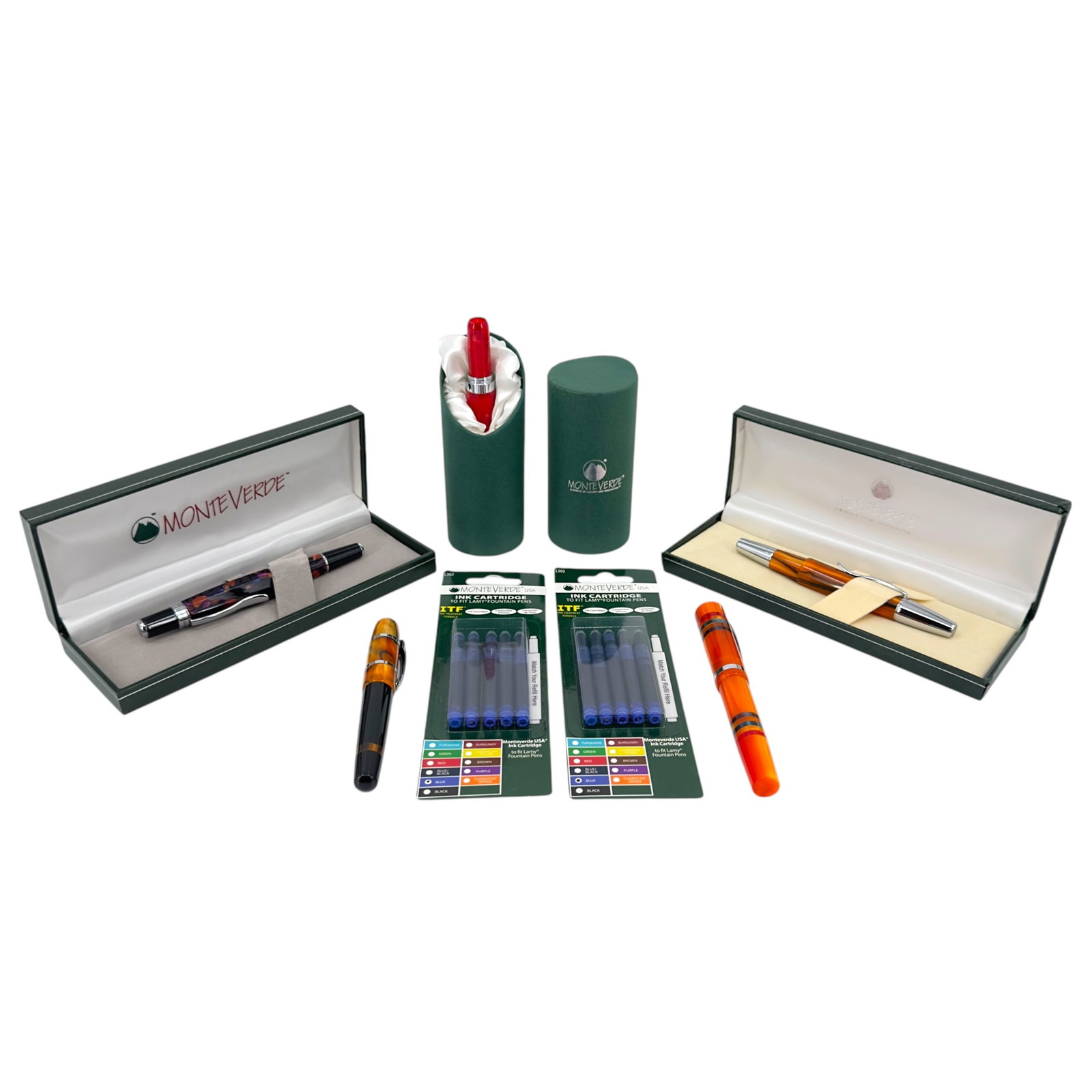 Group of 7 Monte Verde California Pen and Ink Group (1 of 7)