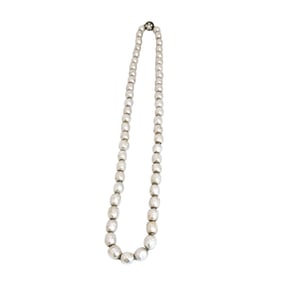 Miriam Haskell Faux Pearl Necklace