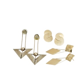 Collection of 14k, Sterling Silver Earrings