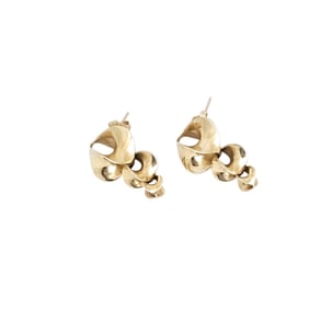 Pair of 14k Yellow Gold Earrings