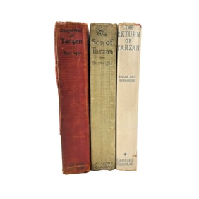 Lot of 3 of Various Tarzan Books