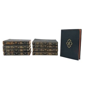 Lot of 9 Volumes of Works By George Eliot