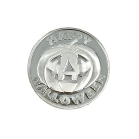 Happy Halloween 1oz .999 Fine Silver Coin