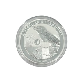 2016 Australian Kookaburra 1oz Silver Coin - Perth Minth