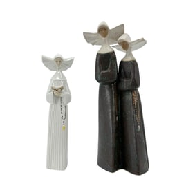 Lladro Nuns Figurine