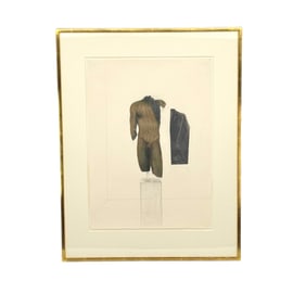 Judith Shea (American, 1948-) Apollo Study Drawing, 1989