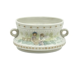 Small Lladro Decorative Pot