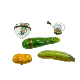 Group of 5 Limoges of Vegetables and Others