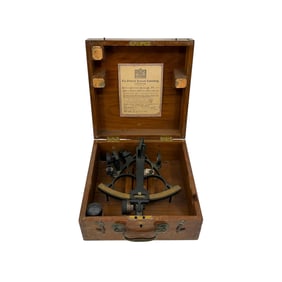 1943 Kelvin & Winfrid O. White Co. Maritime Sextant