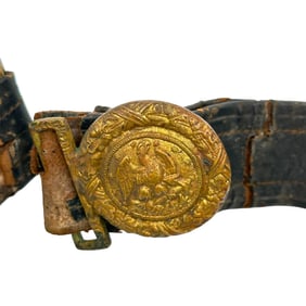 U.S. Navy Officer's Sword Belt Buckle, Civil War Era