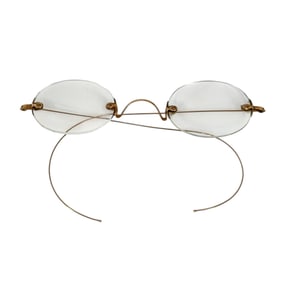 American Optical Co. Late 19th Early 20th Gold Eyeglasses