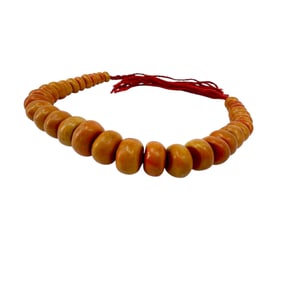 African Copal Amber Resin Trade Beads
