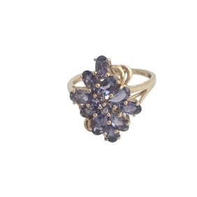 10k Yellow Gold & Tanzanite Ring