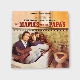 The Mama's and The Papa's "If You Can Believe Your Eyes and Ears" Record/LP - Uncensored Cover