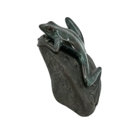 Philip Vanderlei (American, 20th Century) California Bronze Frog Sculpture 114/500