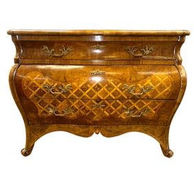 20th Century Boule Style Marquetry Dresser