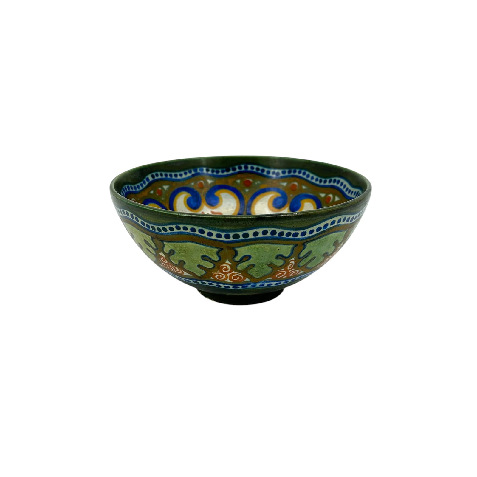 Gouda Holland Pottery Bowl, Circa 1910-1920 (1 of 5)