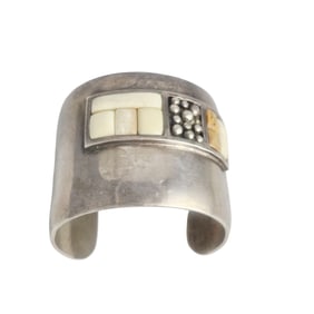 Bone, Sterling Silver Cuff Bracelet, Versions