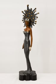 Romain de Tirtoff 'Erte' (Russian/French, 1892-1990) "Starstruck" Sculpture