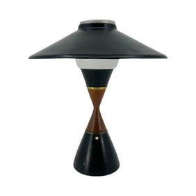 Svend Middelboe (Danish, 1910-2002) Atomic Style Table Lamp for Nordic Solar, circa 1950,