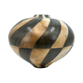 Melissa Greene (American, 1957-) 1988 large earthenware vessel