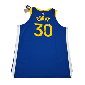 Stephen Curry #30 Golden State Warriors NBA Signed Jersey, Becket Verified