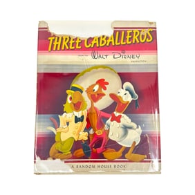 The Three Caballeros First Edition Signed by Walt Disney