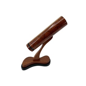 Signed Inlaid Wood Kaleidoscope