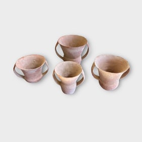 Group of 5 Neolithic or Possible Neolithic Chinese Pottery Vessels