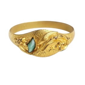 Antique Gilt Dragon Bracelet