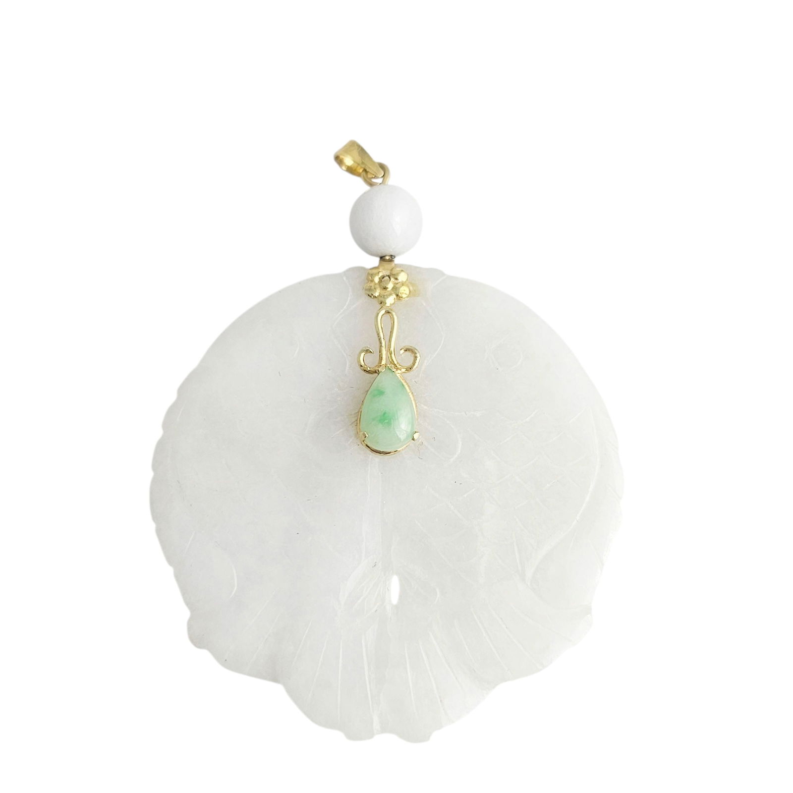 Jade, 14k Yellow Gold Pendant (1 of 5)