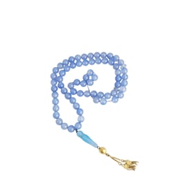 Chalcedony, Glass, 20k Tasbih