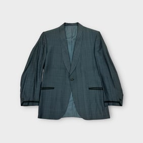 Men's Sharkskin Suit Jacket