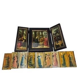 Grouping of Dutch & Italian Religious Icons