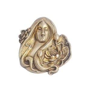 Art Nouveau Sterling Silver Pin