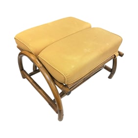 McGuire Rattan Footstool