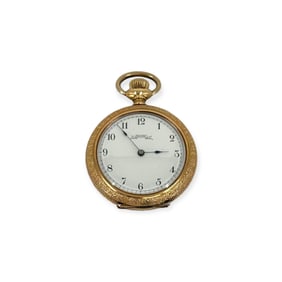 Elgin 14k Open Face Pocket Watch