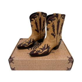 Pair of Charlie Horse Western Boots Size 7B