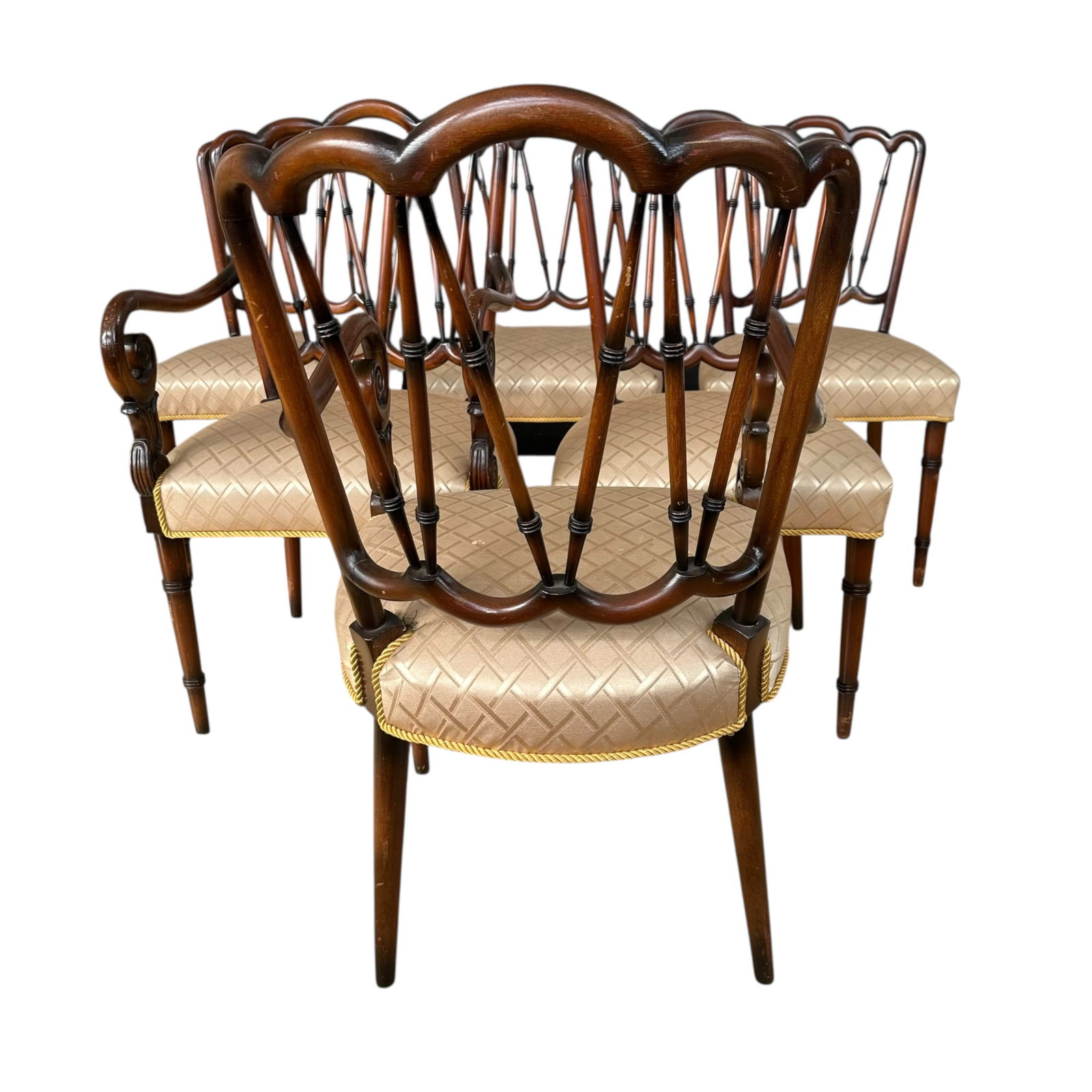 Chippendale Style Dining Chairs - 3